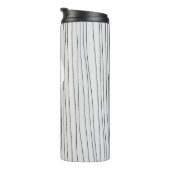 Pinstripesラインパターン手作りミニマリスト タンブラー (回転右)