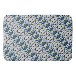 Pinstripes抽象芸術パターン バスマット