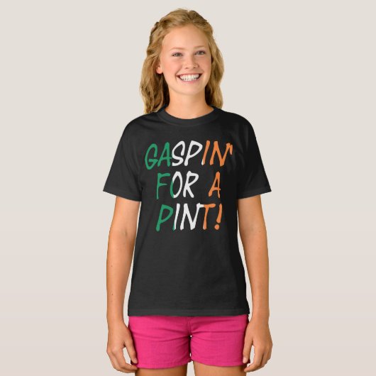 Pint gccntのGaspin' Tシャツ (正面フル)