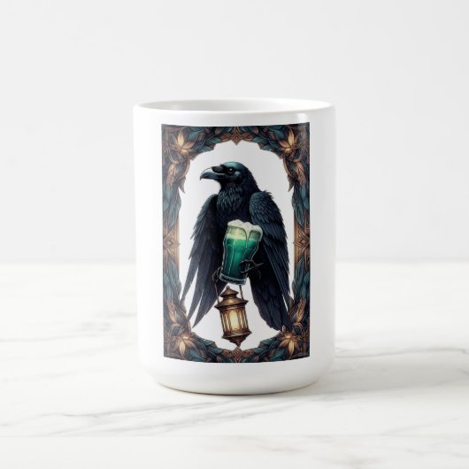 Pint of No Regrets Just Shenanigans Raven T-Shirt コーヒーマグカップ (中央)