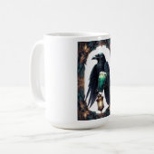 Pint of No Regrets Just Shenanigans Raven T-Shirt コーヒーマグカップ (正面左)