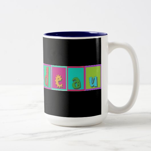 pintadeau pintadine ツートーンマグカップ (右)