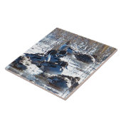 Pintailのアヒルの鳥の野性生物動物のタイル タイル (側面)