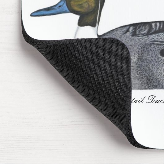 Pintail Duck by David Ivan Stromberg マウスパッド (コーナー)