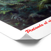 Pintando al libre (Autorretrato) ポスター (角)