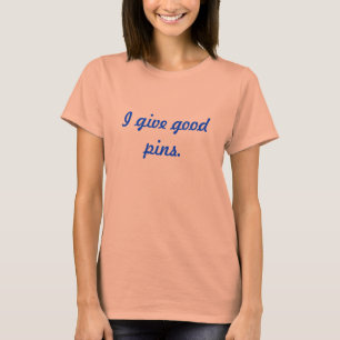 Pinterestファン-私はよいピンTシャツを与えます Tシャツ
