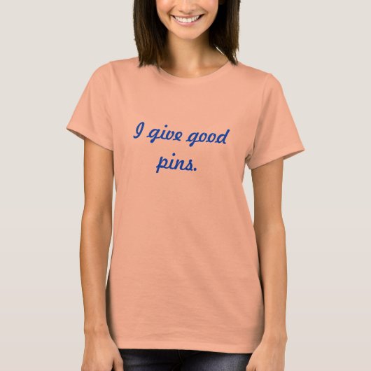 Pinterest Fan - I 与え Good Pins T-Shirt Tシャツ (正面)