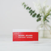 PINTOR - Profesionalのconstrucciónのシンプルは白色塗料を塗ります 名刺 (スタンド正面)