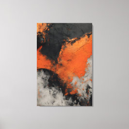 Pintura abstrata Textura concreto Impressão Canvas キャンバスプリント