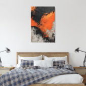 Pintura abstrata Textura concreto Impressão Canvas キャンバスプリント (インサイチュ (寝室))