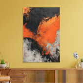 Pintura abstrata Textura concreto Impressão Canvas キャンバスプリント (インサイチュ (リビング))