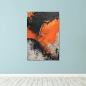 Pintura abstrata Textura concreto Impressão Canvas キャンバスプリント (インサイチュ (ウッドフロア))