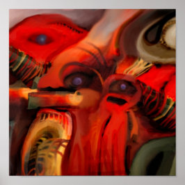 Pintura digital realizada en Photoshop con tableta ポスター