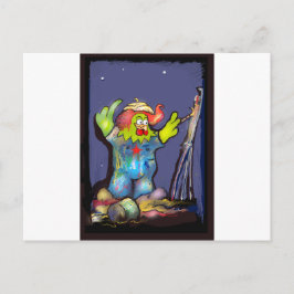 Pintura digital realizada en Photoshop con tableta ポストカード