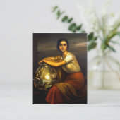 Pintura "La Fuensanta" Julio Romero de Torres シーズンポストカード (スタンド正面)