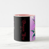 pinup auf anker ツートーンマグカップ (中央)