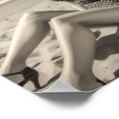 pinup plage ポスター (角)