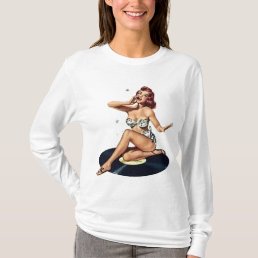 pinupdoll tシャツ (正面)