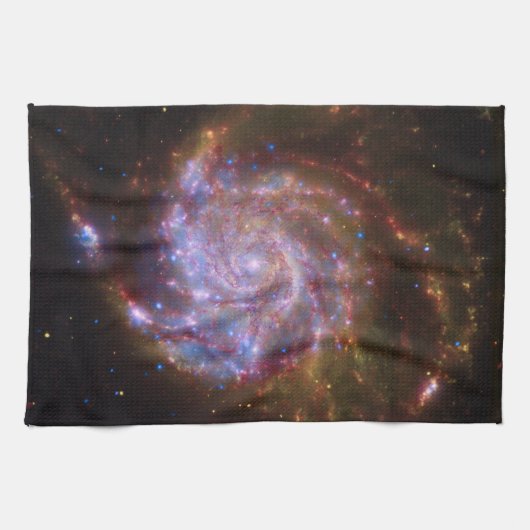 PinwheelでのStarbirth: M101銀河系 キッチンタオル (横)