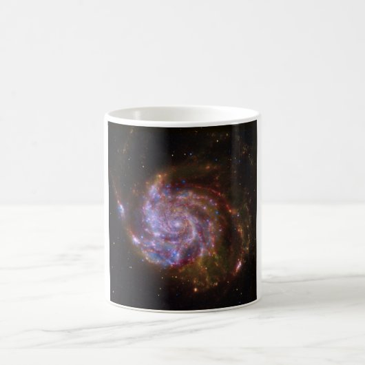 PinwheelでのStarbirth: M101銀河系 コーヒーマグカップ (中央)