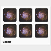 PinwheelでのStarbirth: M101銀河系 スクエアシール (シート)