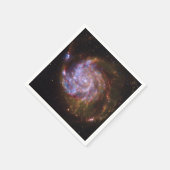 PinwheelでのStarbirth: M101銀河系 スタンダードカクテルナプキン (角)