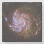 PinwheelでのStarbirth: M101銀河系 ストーンコースター (正面)
