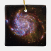 PinwheelでのStarbirth: M101銀河系 セラミックオーナメント (正面)
