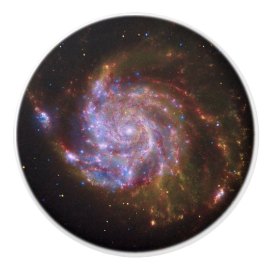 PinwheelでのStarbirth: M101銀河系 セラミックノブ (正面)