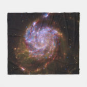 PinwheelでのStarbirth: M101銀河系 フリースブランケット (正面(横))