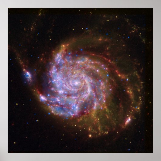 PinwheelでのStarbirth: M101銀河系 ポスター (正面)