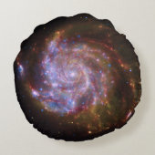 PinwheelでのStarbirth: M101銀河系 ラウンドクッション (裏面)