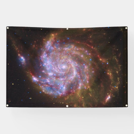 PinwheelでのStarbirth: M101銀河系 横断幕 (横)