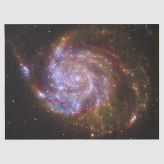 PinwheelでのStarbirth: M101銀河系 薄葉紙 (正面)