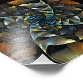 Pinwheel抽象芸術アートフォトプリント フォトプリント (角)