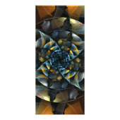 Pinwheel抽象芸術アートラックカード ラックカード (裏面)