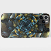 Pinwheel抽象芸術アート光沢 iPhoneケース (裏面横)