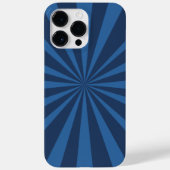 Pinwheel青ストライプ色 Case-Mate iPhoneケース (裏面)
