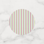 Pinwheel Confetti - Preppy & Modern Design  コンフェッティ (スモール正面)