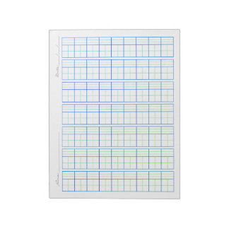 Pinyin Tianzi Grid Paper, Chinese Writing Practice ノートパッド