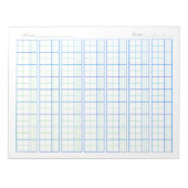 Pinyin Tianzi Grid Paper, Chinese Writing Practice ノートパッド (正面)