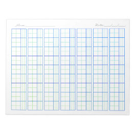 Pinyin Tianzi Grid Paper, Chinese Writing Practice ノートパッド