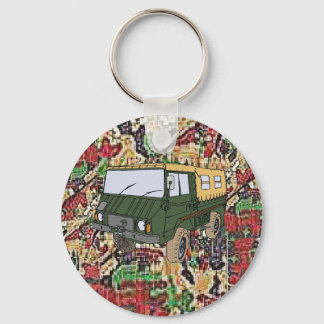 Pinzgauer 710M軍隊トラックキーチェーン キーホルダー