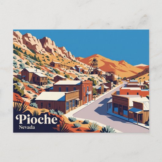 Pioche USA ポストカード (正面)