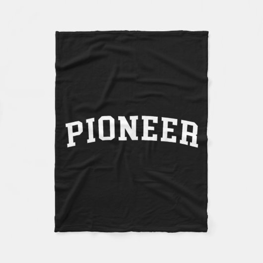 Pioneer  フリースブランケット (正面)