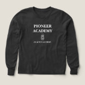 Pioneer Acton Academy Boys Tri-Blend Long Sleeve  (デザイン正面)