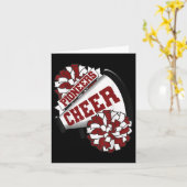 Pioneers Cheer Back To School Cheerleading Spirit  カード (黄色い花)