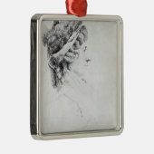 Piozzi夫人 メタルオーナメント (右)