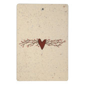 Pipベリーハートミニクリップボード ミニクリップボード (裏面)