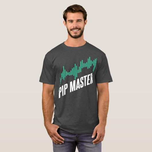 Pipマスター株式市場株式ブローカーギフトおもしろい Tシャツ (正面フル)